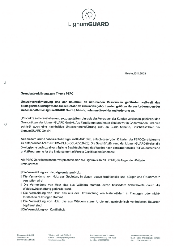 Grundsatzerklärung PEFC Lignumguard D_2025.pdf Grundsatzerklärung PEFC Lignumguard D_2025.pdf